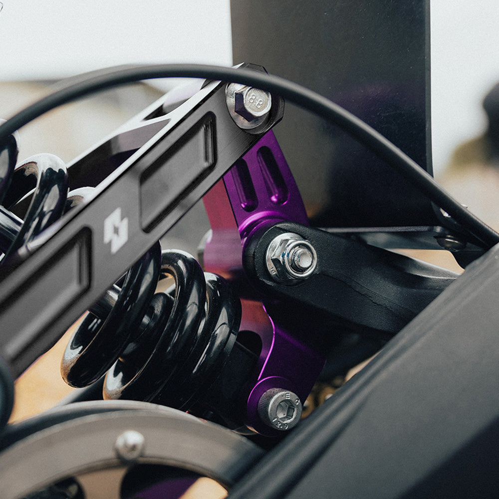 Reinforced Suspension Linkage With Roller Bearings 5