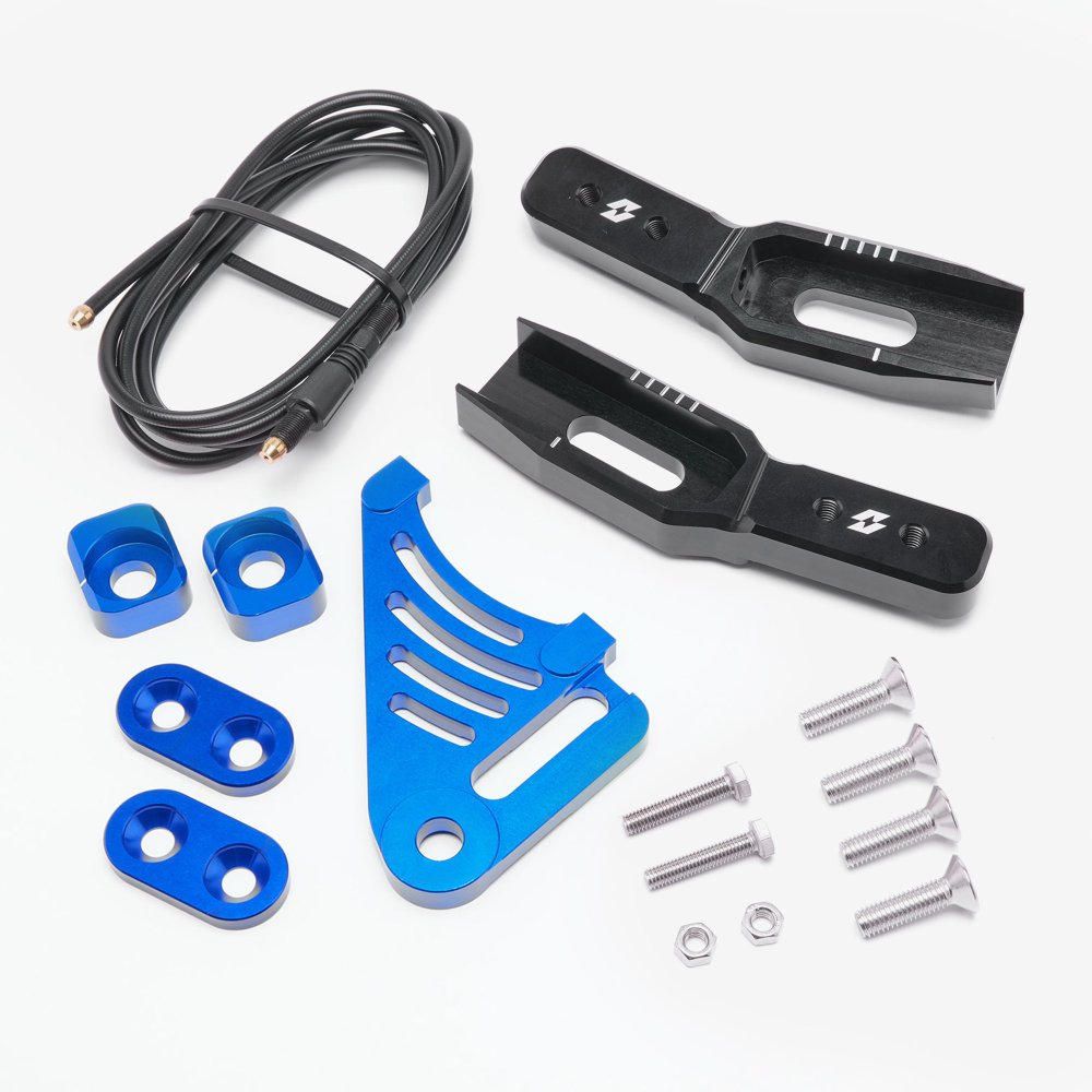 Swing Arm Extension And Brake Hose