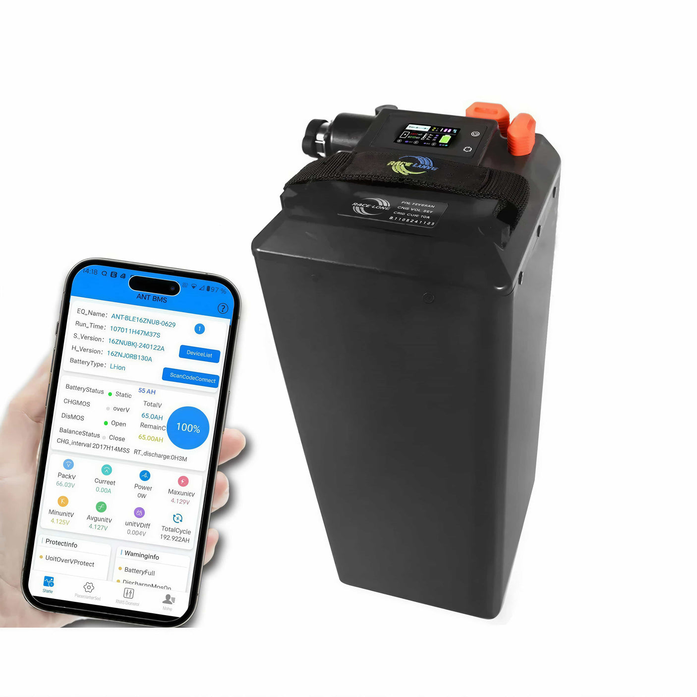 72V 45Ah Battery for Sur Ron Light Bee 22kW