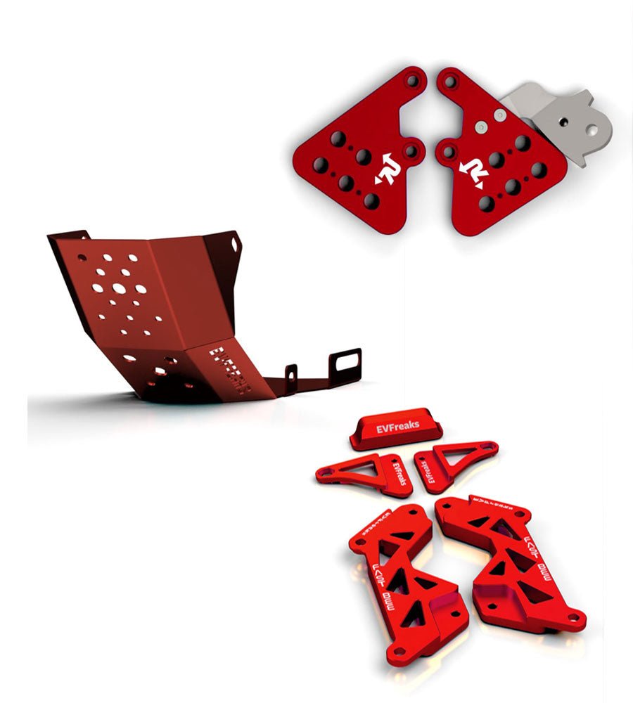 Bundle Packages Light Bee Seat Extenders, Peg extender and Bashplate EVF - EVFREAKSBundle Packages Light Bee Seat Extenders, Peg extender and Bashplate EVF