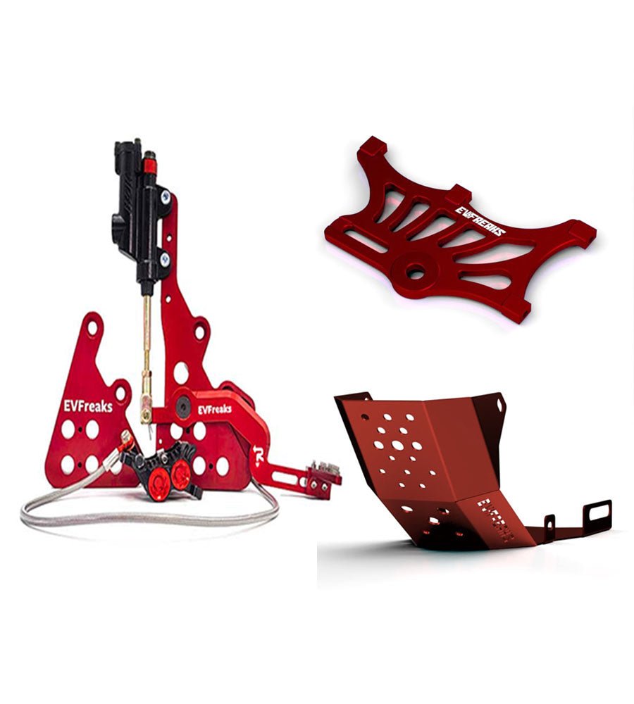 Improve Your Ride On Sur Ron with Reliable Footbrake Dual Caliper and Bashplate - EVFREAKSImprove Your Ride On Sur Ron with Reliable Footbrake Dual Caliper and Bashplate