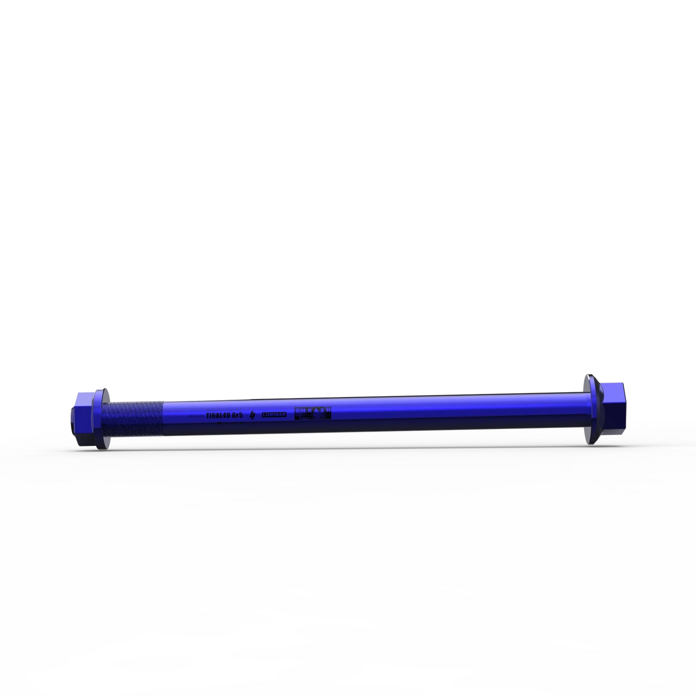 IZI Brothers Rear Axle #2 for Sur-Ron Light Bee - blue profile view