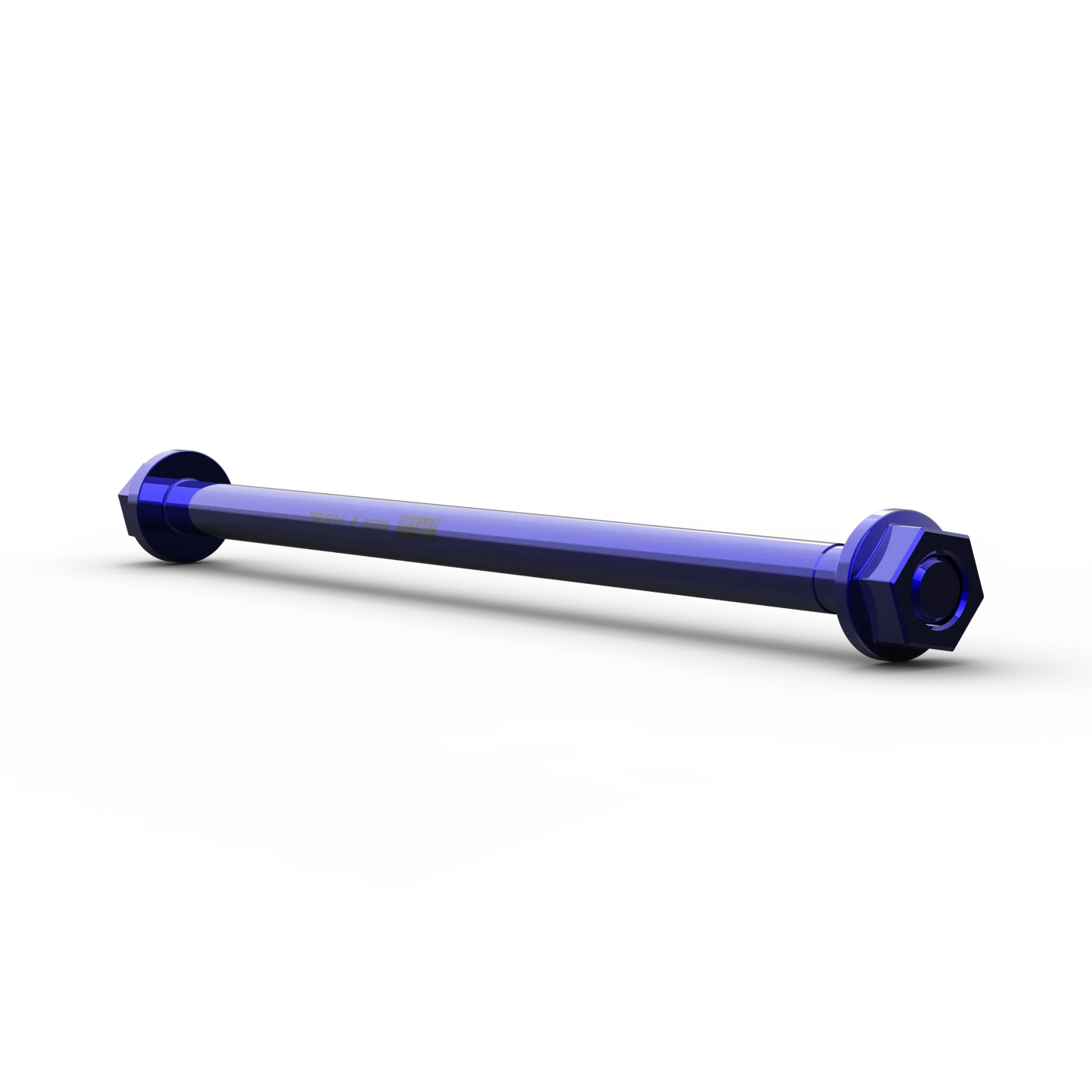 IZI Brothers Swingarm Axle for Sur-Ron Light Bee - 3/4 view - blue color