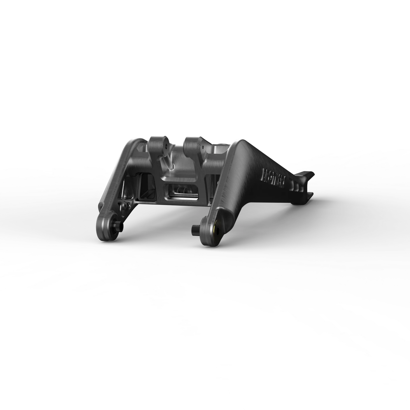 IZI Brothers Swingarm for Sur-Ron Light Bee - front 1/4 view - grey color