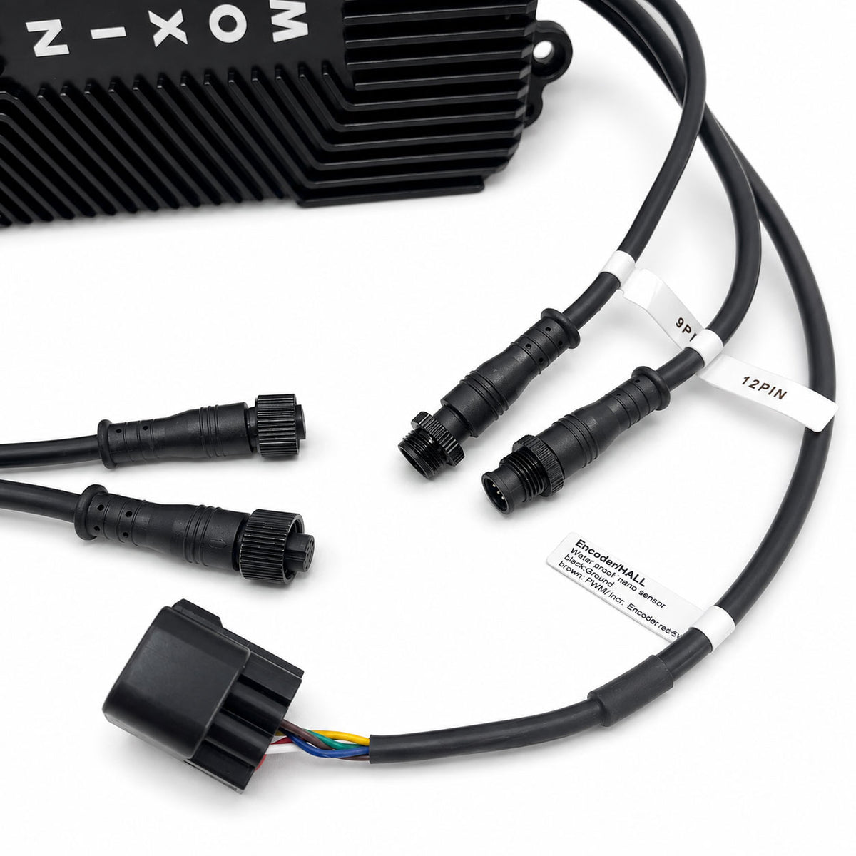 Moxin S801100 wheelie controller plug and play wiring harness and connectors
