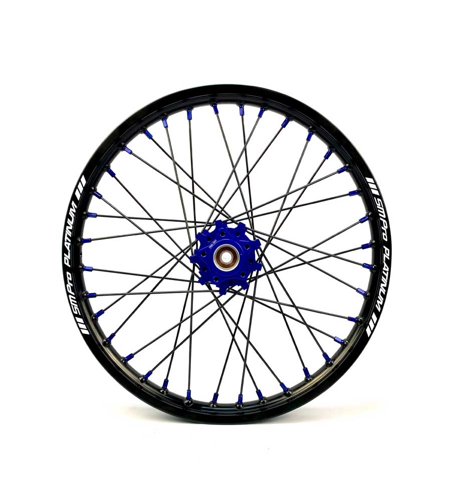 SM Pro Light Bee Wheelset – Blue Hub and Blue Nipples - EVFREAKSSM Pro Light Bee Wheelset – Blue Hub and Blue Nipples
