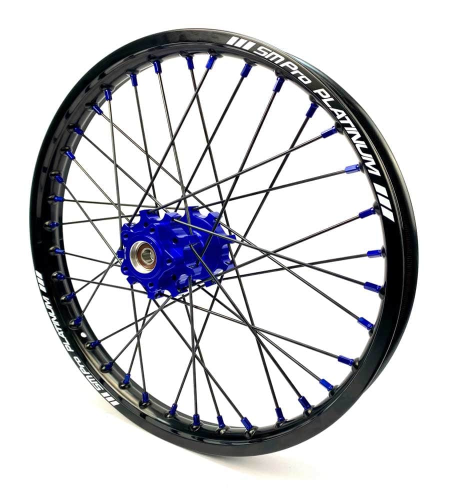 SM Pro Light Bee Wheelset – Blue Hub and Blue Nipples - EVFREAKSSM Pro Light Bee Wheelset – Blue Hub and Blue Nipples