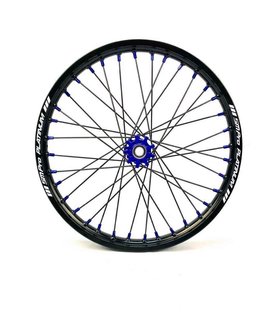 SM Pro Light Bee Wheelset – Blue Hub and Blue Nipples - EVFREAKSSM Pro Light Bee Wheelset – Blue Hub and Blue Nipples