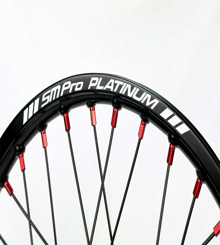 SM Pro Light Bee Wheelset – Purple Black Hub and Red Nipples - EVFREAKS SM Pro Light Bee Wheelset – Purple Black Hub and Red Nipples