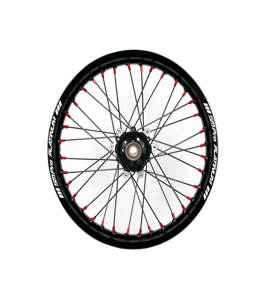 SM Pro Ultra Bee Wheels – Black Hubs and Red Nipples - EVFREAKSSM Pro Ultra Bee Wheels – Black Hubs and Red Nipples