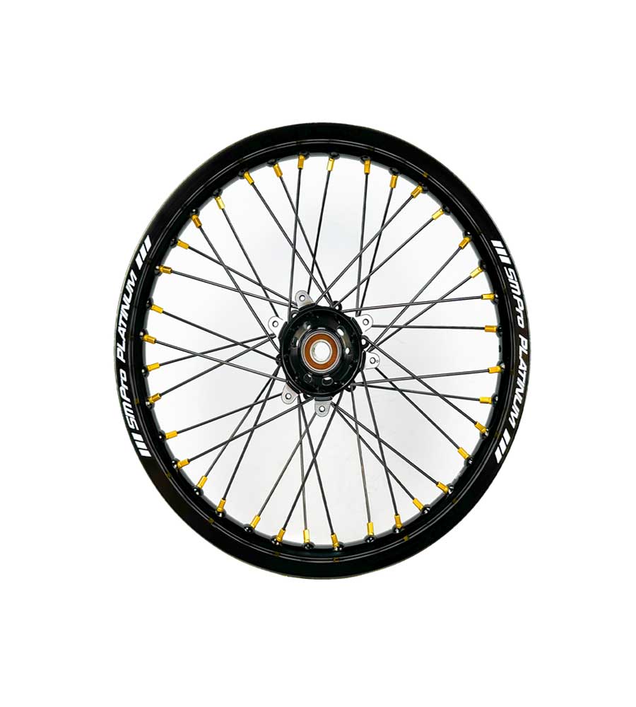 SM Pro Ultra Bee Wheels – Black Hubs, Black Spokes - EVFREAKSSM Pro Ultra Bee Wheels – Black Hubs, Black Spokes