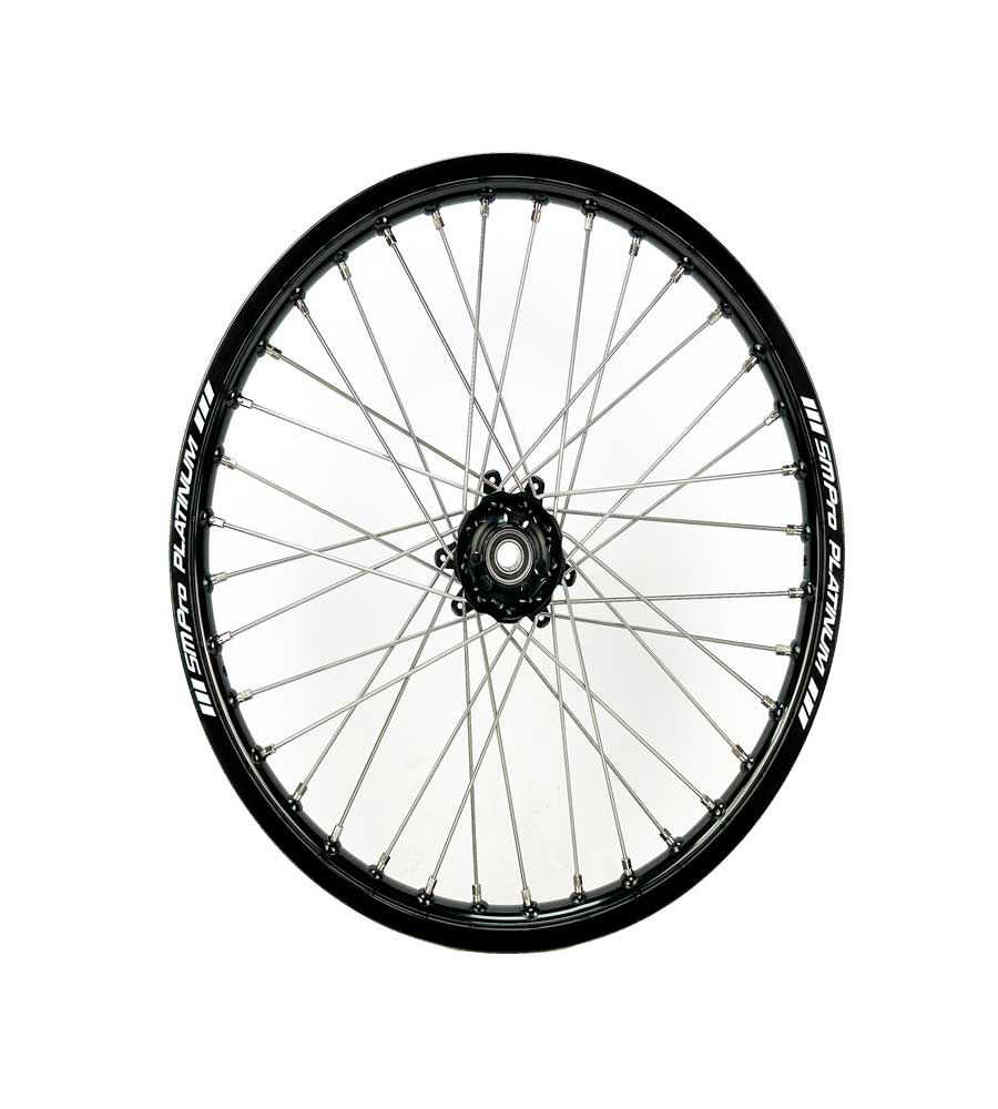 SM Pro Ultra Bee Wheels – Black Hubs, Nickel Silver Spokes - EVFREAKSSM Pro Ultra Bee Wheels – Black Hubs, Nickel Silver Spokes