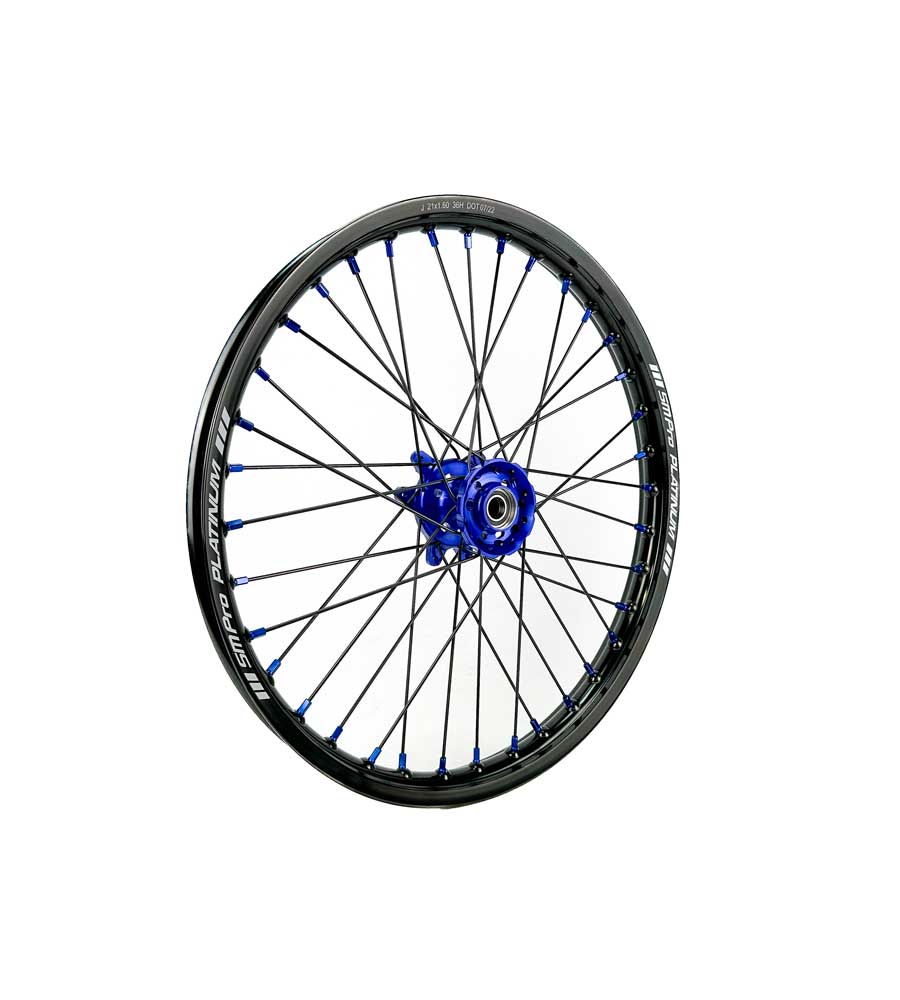 SM Pro Ultra Bee Wheels – Blue Hubs and Blue Nipples - EVFREAKSSM Pro Ultra Bee Wheels – Blue Hubs and Blue Nipples