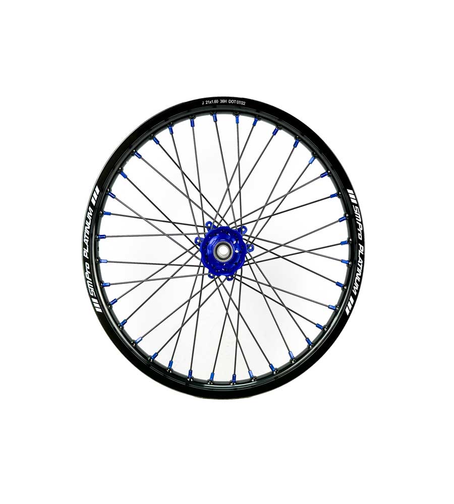 SM Pro Ultra Bee Wheels – Blue Hubs and Blue Nipples - EVFREAKSSM Pro Ultra Bee Wheels – Blue Hubs and Blue Nipples