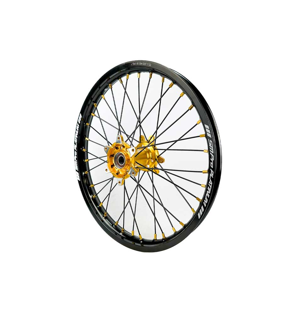 SM Pro Ultra Bee Wheels – Gold Hubs and Black Spokes - EVFREAKSSM Pro Ultra Bee Wheels – Gold Hubs and Black Spokes