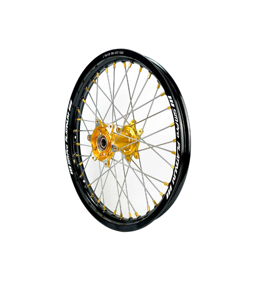 SM Pro Ultra Bee Wheels – Gold Hubs and Gold Nipples - EVFREAKSSM Pro Ultra Bee Wheels – Gold Hubs and Gold Nipples