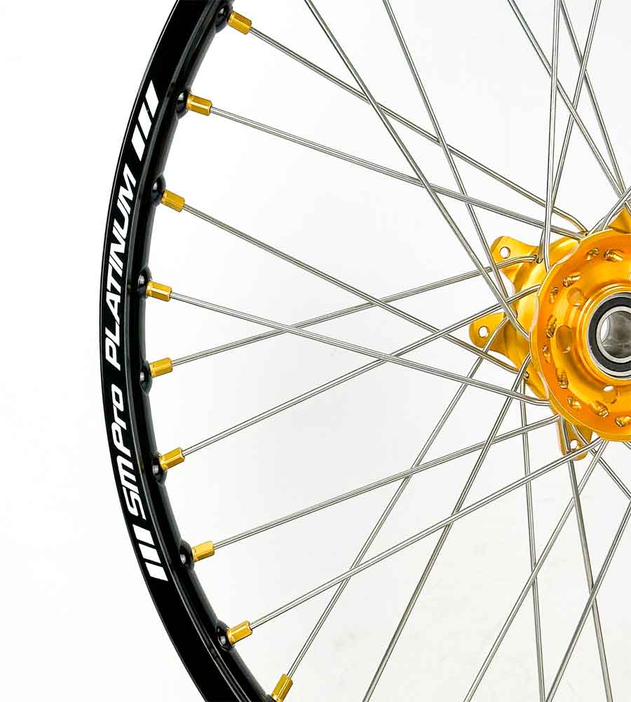 SM Pro Ultra Bee Wheels – Gold Hubs and Gold Nipples - EVFREAKSSM Pro Ultra Bee Wheels – Gold Hubs and Gold Nipples
