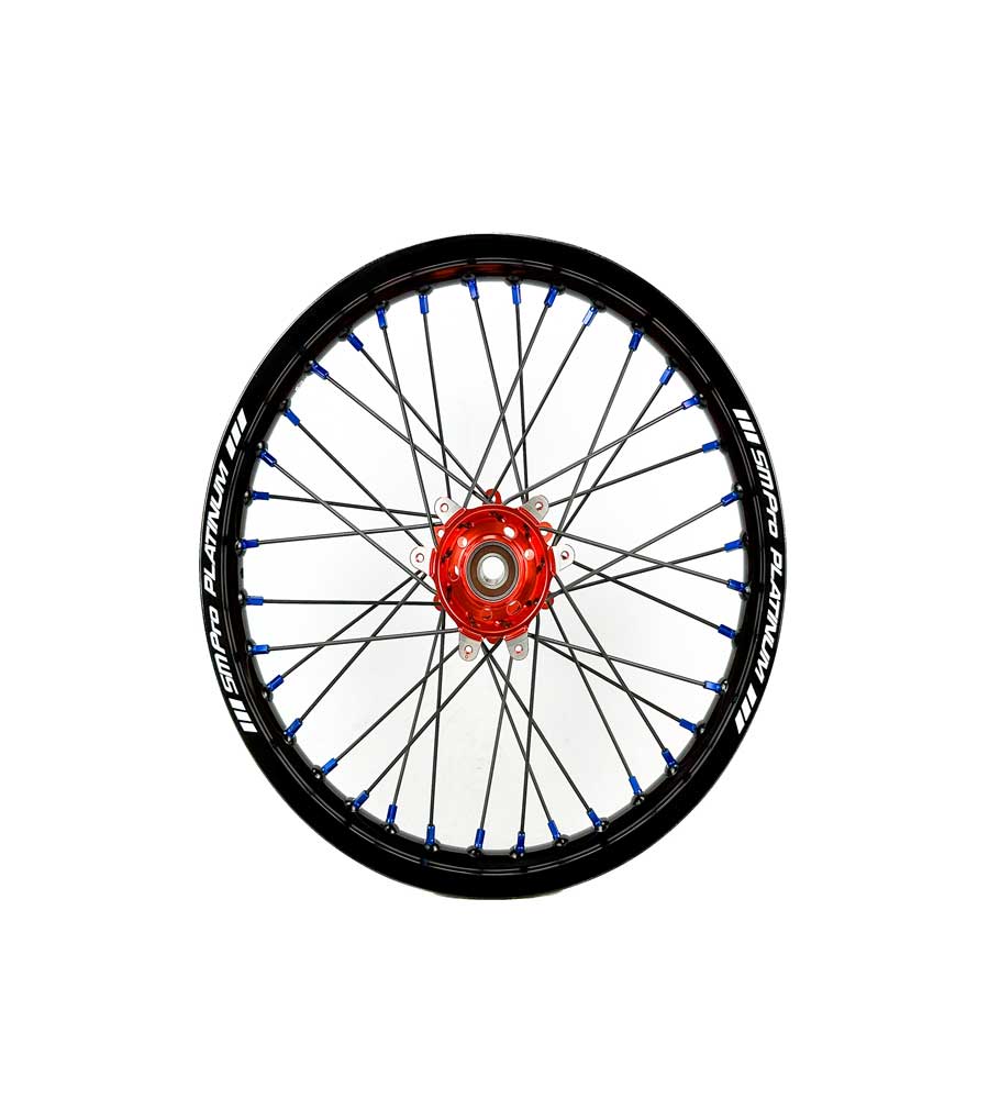 SM Pro Ultra Bee Wheels – Orange Hubs and Black Spokes - EVFREAKSSM Pro Ultra Bee Wheels – Orange Hubs and Black Spokes