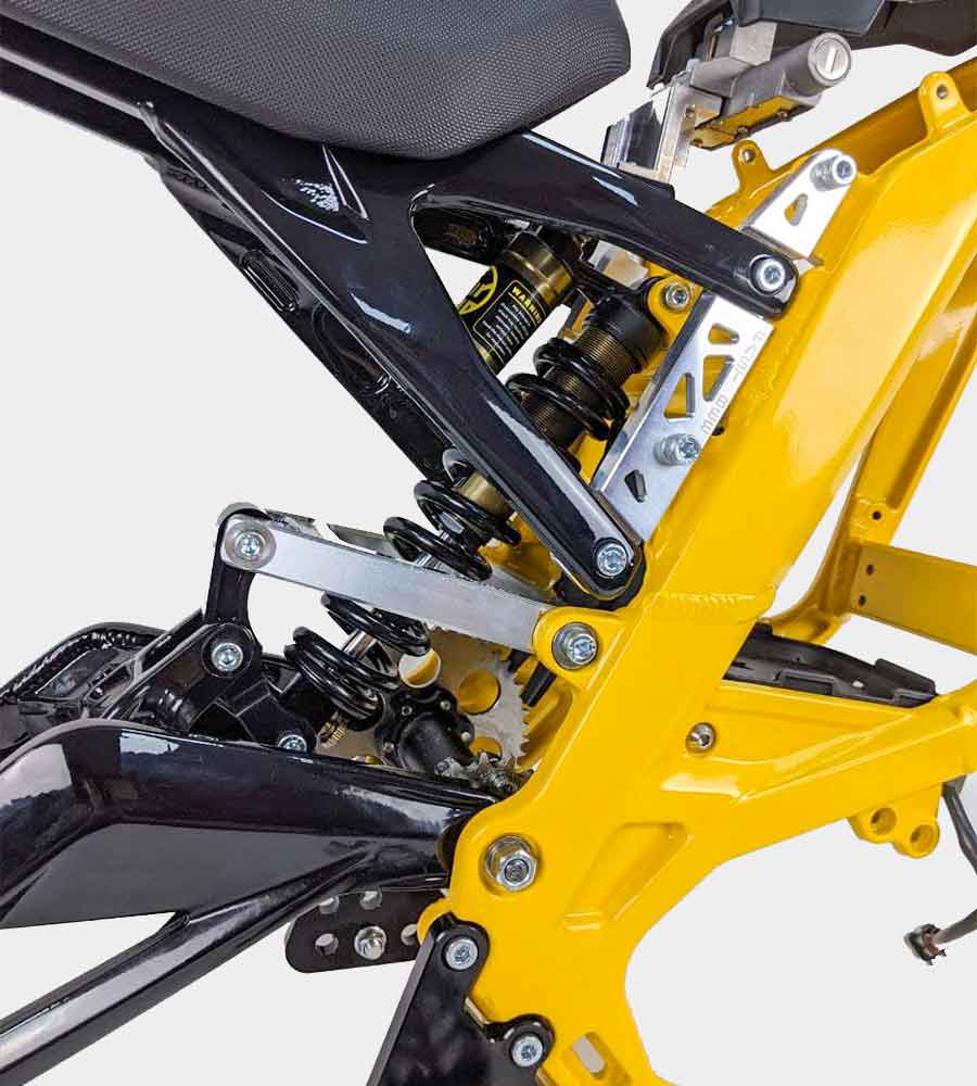 EVF Pitbike Seat Lowering Kit / SUR-RON Light Bee - EVFREAKS
