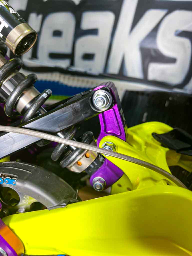 EVF Reinforced Suspension Linkage / SUR-RON Light Bee - EVFREAKS