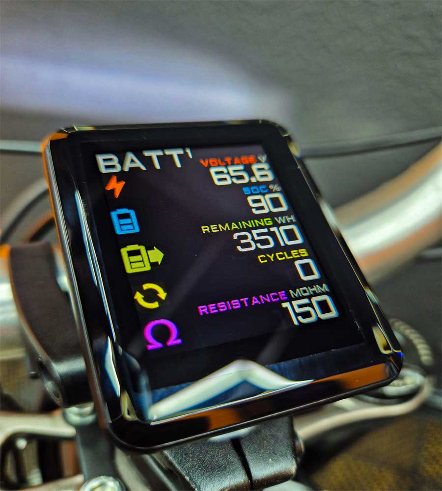 EggRider C1 Colour Display for ASI BAC Controllers - EVFREAKS