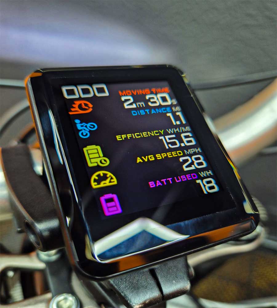 EggRider C1 Colour Display for ASI BAC Controllers - EVFREAKS