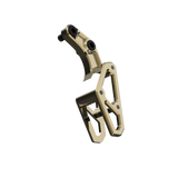IZI Brothers chain guide body for Sur-Ron Light Bee swingarm - copper interior view