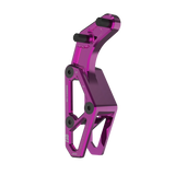 IZI Brothers chain guide body for Sur-Ron Light Bee swingarm - pink three-quarter front view