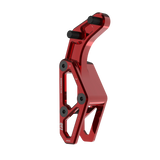 IZI Brothers chain guide body for Sur-Ron Light Bee swingarm - red 3/4 front view