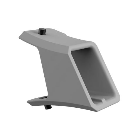IZI Brothers Nylon Chain Guard for Sur-Ron Light Bee swingarm - white 1/4 profile view