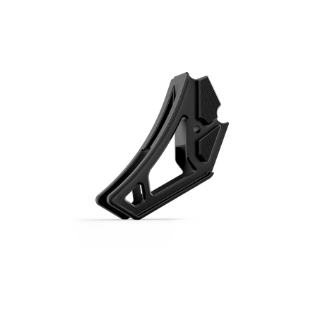 IZI Brothers nylon chain guide for Sur-Ron Light Bee swingarm - black front exterior view