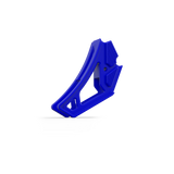 IZI Brothers nylon chain guide for Sur-Ron Light Bee swingarm - blue front view