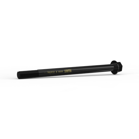 IZI Brothers Rear Axle #1 for Sur-Ron LBX - black 1/4 profile view