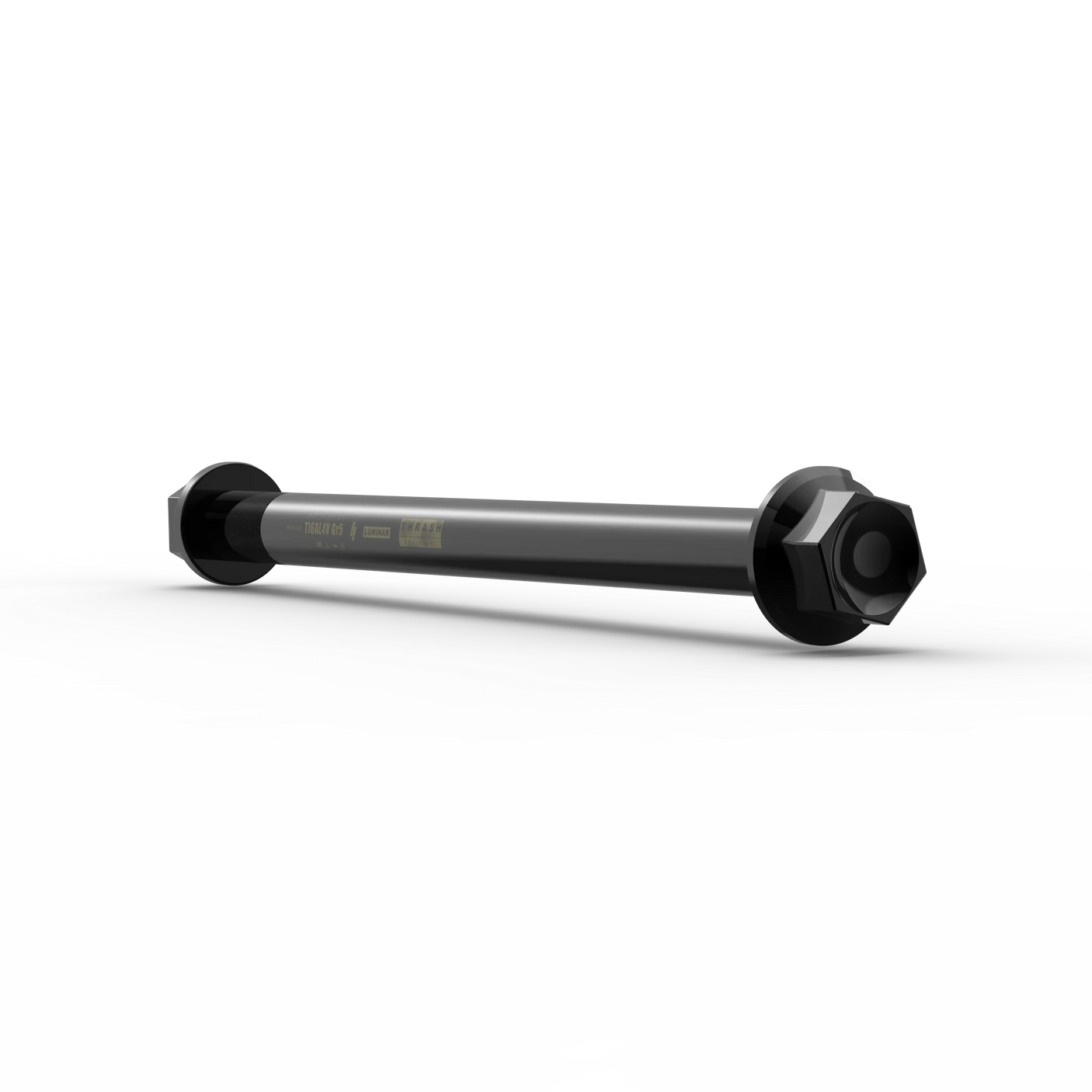 IZI Brothers Rear Axle #2 for Sur-Ron Light Bee - black 3/4 profile view