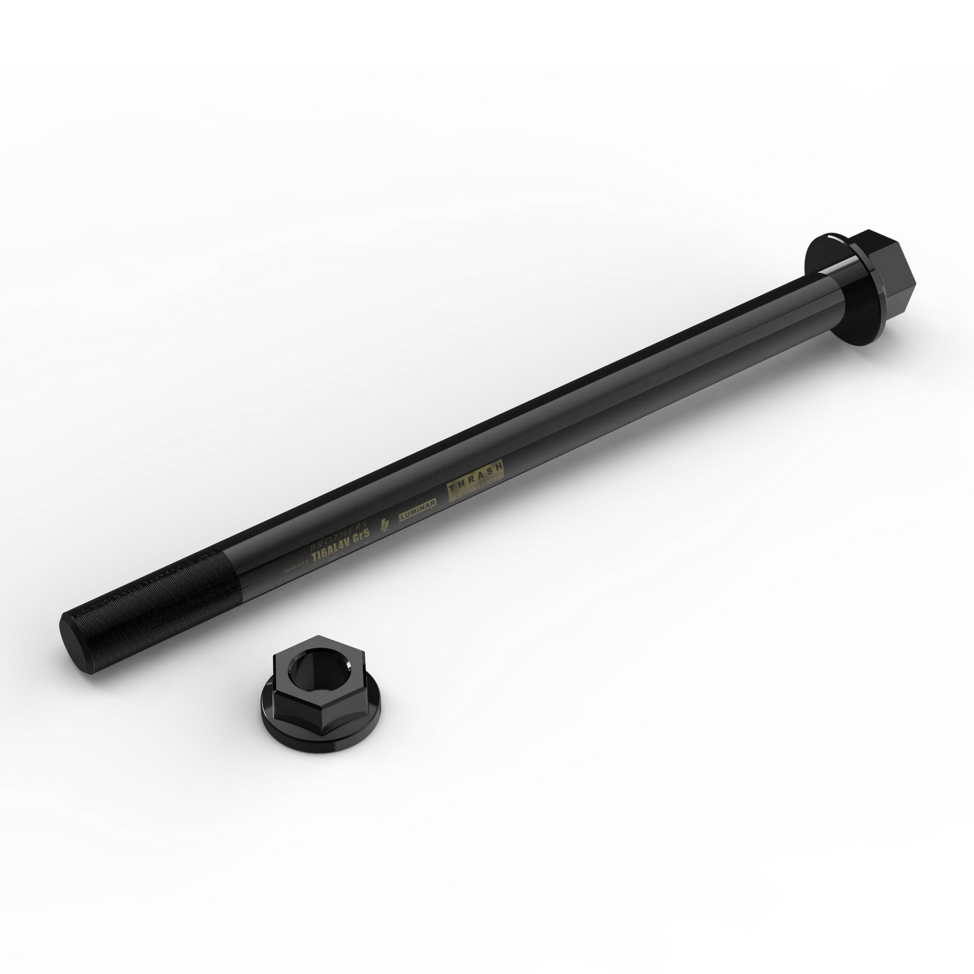 IZI Brothers Rear Axle #2 for Sur-Ron Light Bee - black top view
