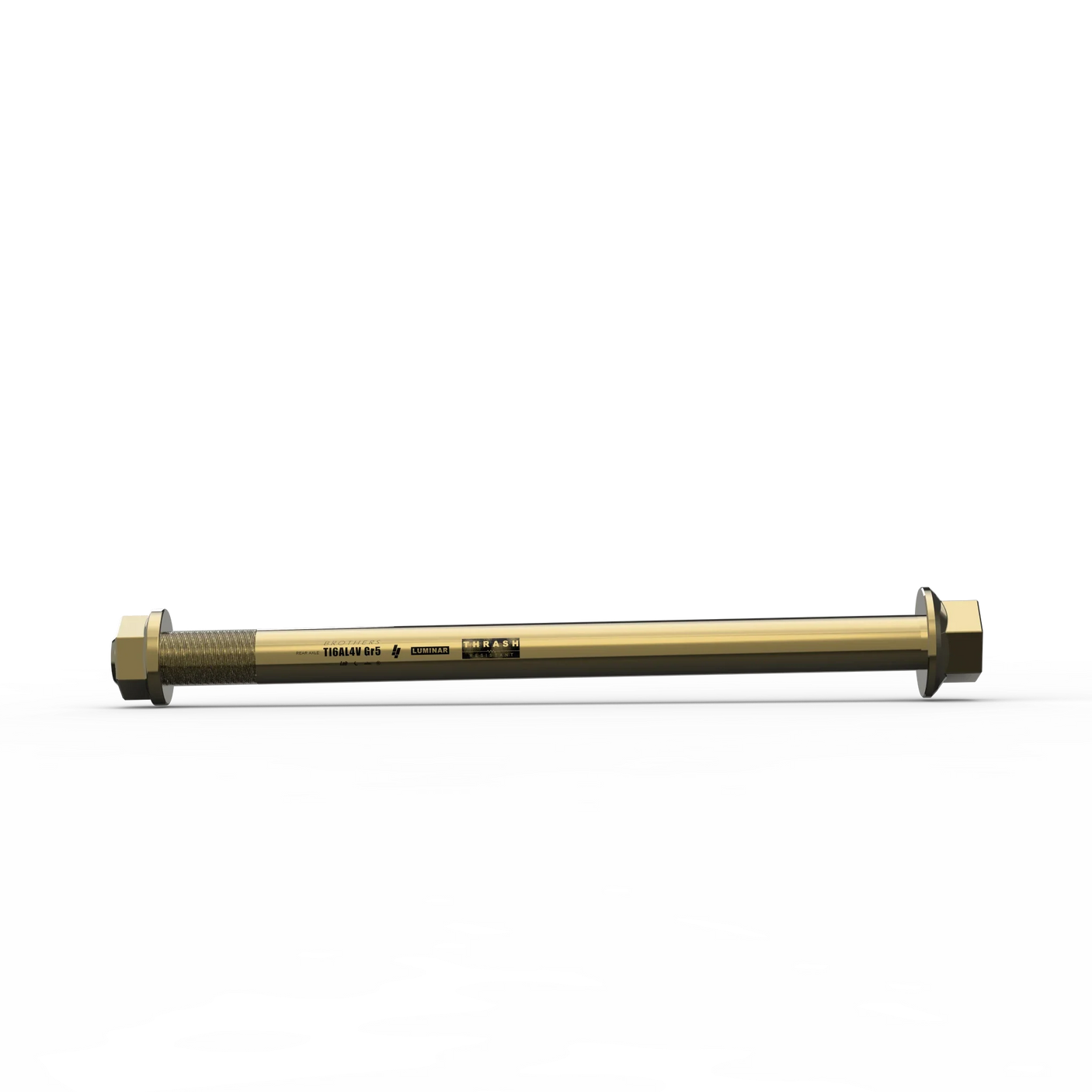 IZI Brothers Rear Axle #2 for Sur-Ron Light Bee - copper profile view