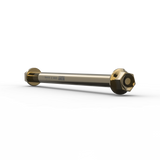 IZI Brothers Rear Axle #2 for Sur-Ron Light Bee - copper 3/4 profile view