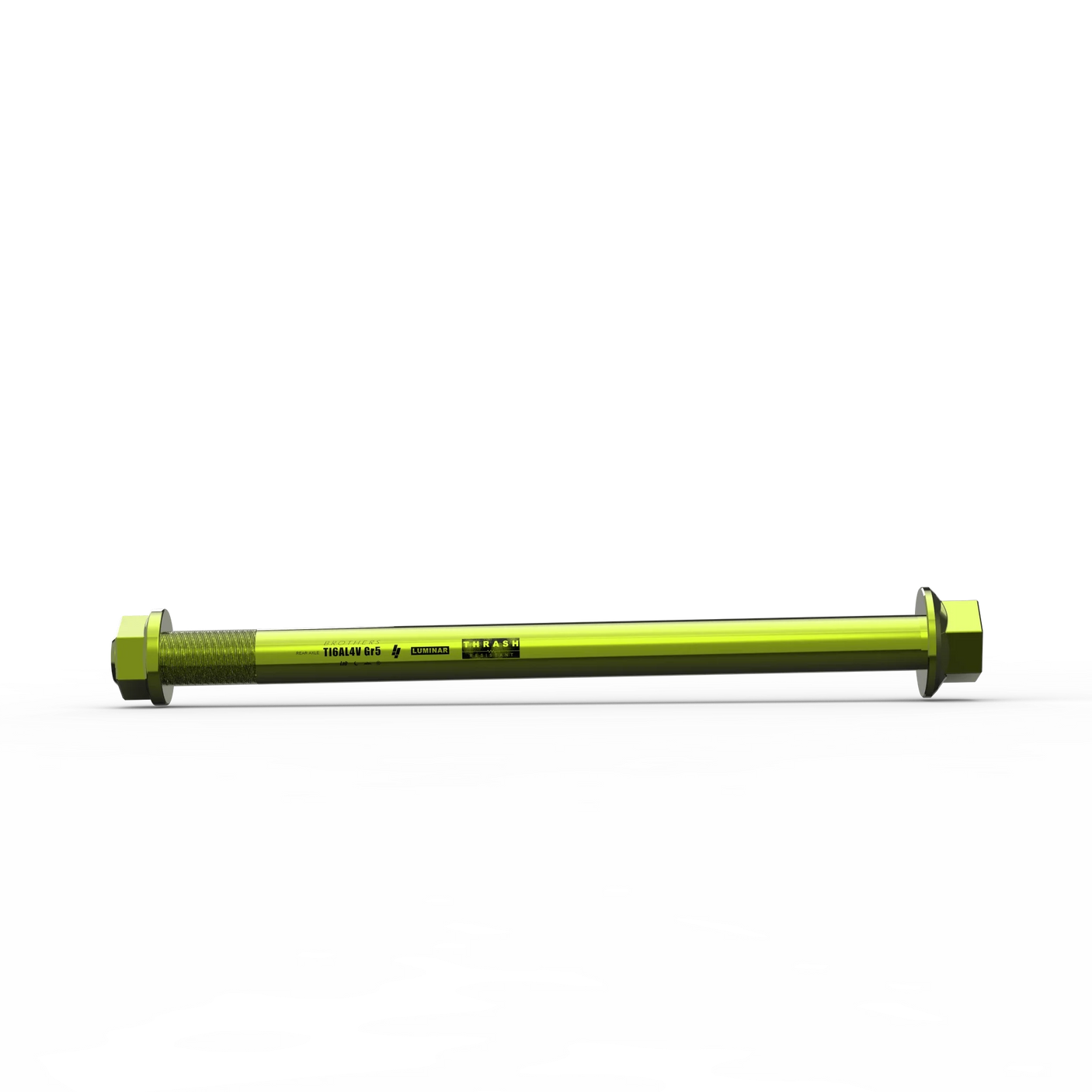 IZI Brothers Rear Axle #2 for Sur-Ron Light Bee - green profile view