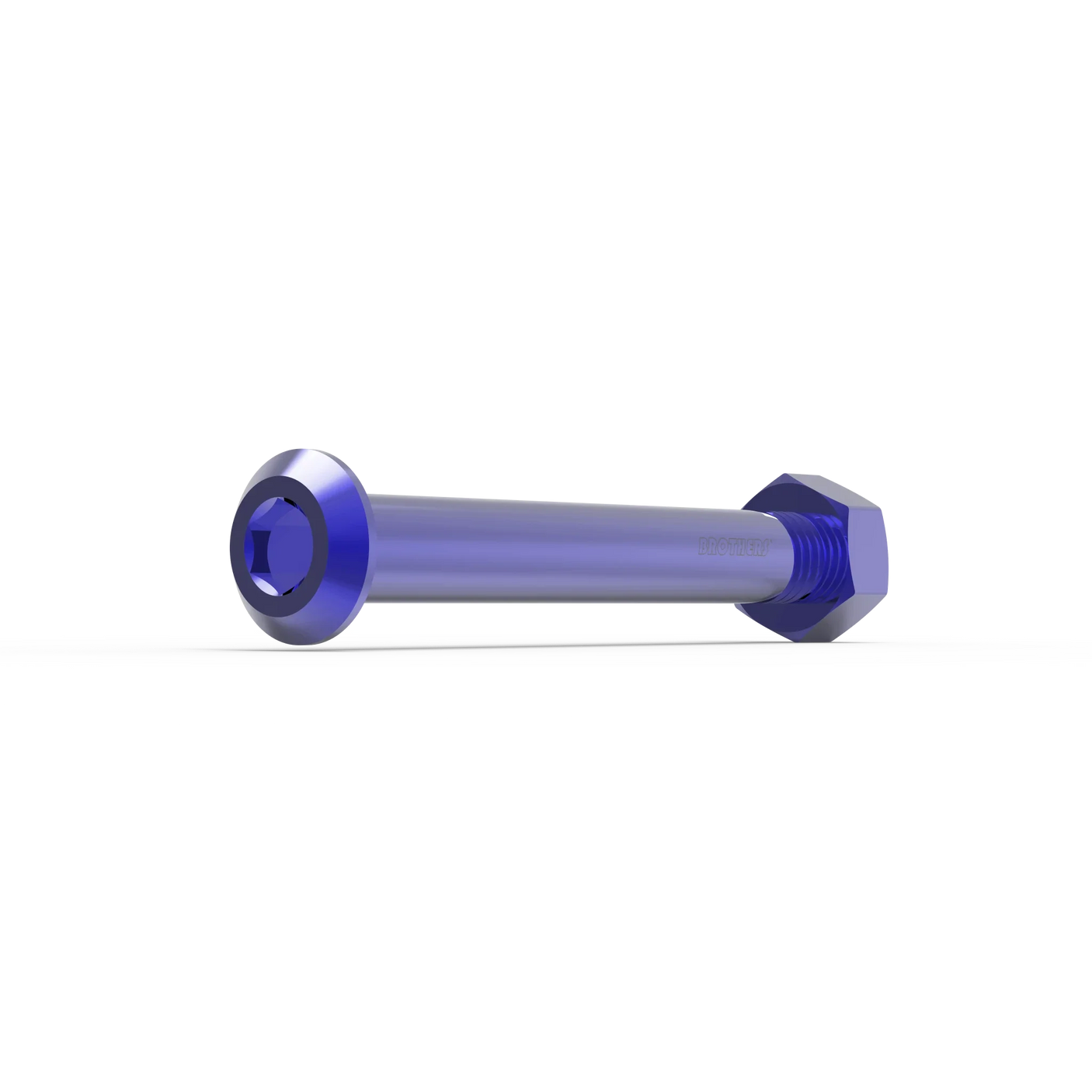 IZI Brothers Shock Axle for Sur-Ron - blue 1/4 view