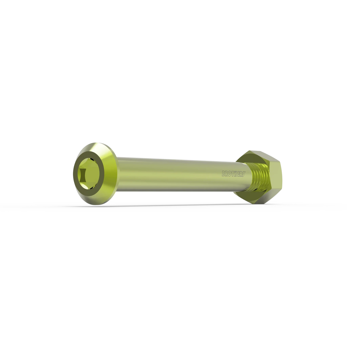 IZI Brothers Shock Axle for Sur-Ron - green 1/4 view
