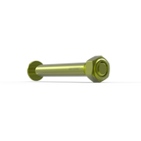 IZI Brothers Shock Axle for Sur-Ron - green 3/4 view