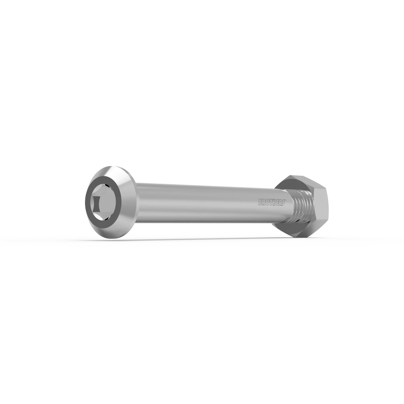 IZI Brothers Shock Axle for Sur-Ron - raw 1/4 view