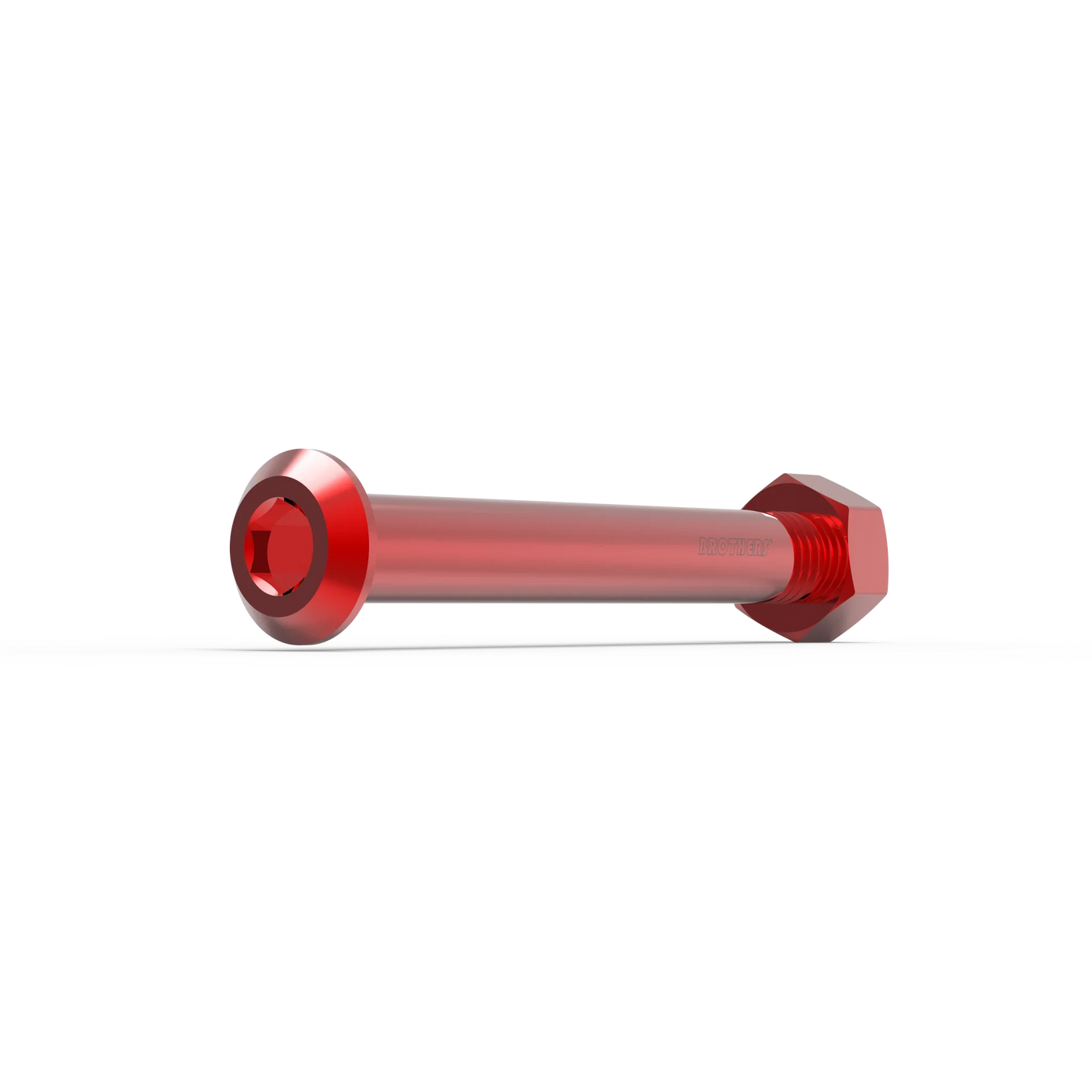 IZI Brothers Shock Axle for Sur-Ron - red 1/4 view