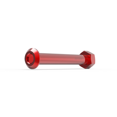 IZI Brothers Shock Axle for Sur-Ron - red 1/4 view
