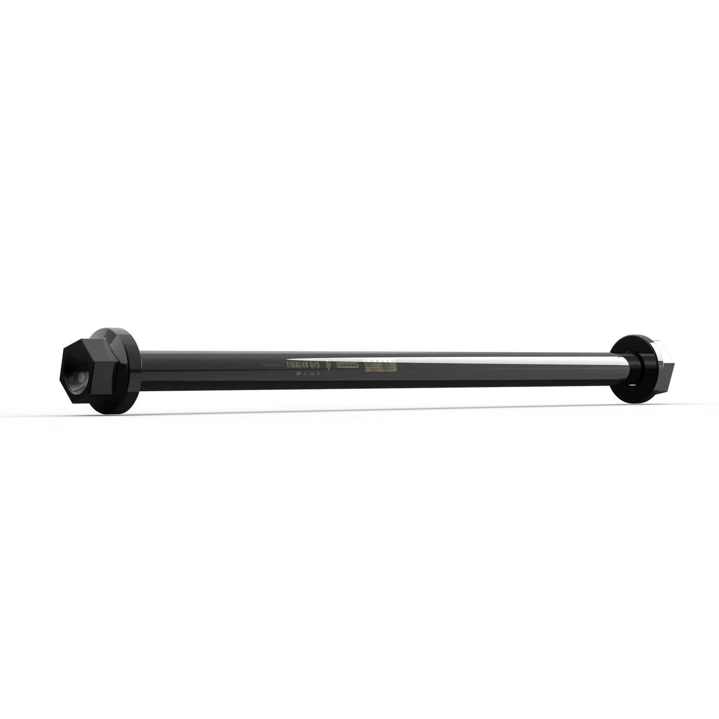IZI Brothers Swingarm Axle for Sur-Ron Light Bee - 1/4 view - black color