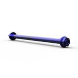 IZI Brothers Swingarm Axle for Sur-Ron Light Bee - 3/4 view - blue color