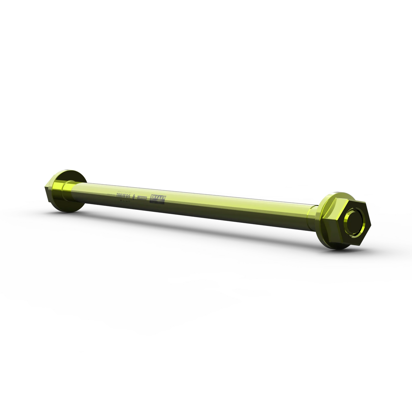 IZI Brothers Swingarm Axle for Sur-Ron Light Bee - 3/4 view - green color