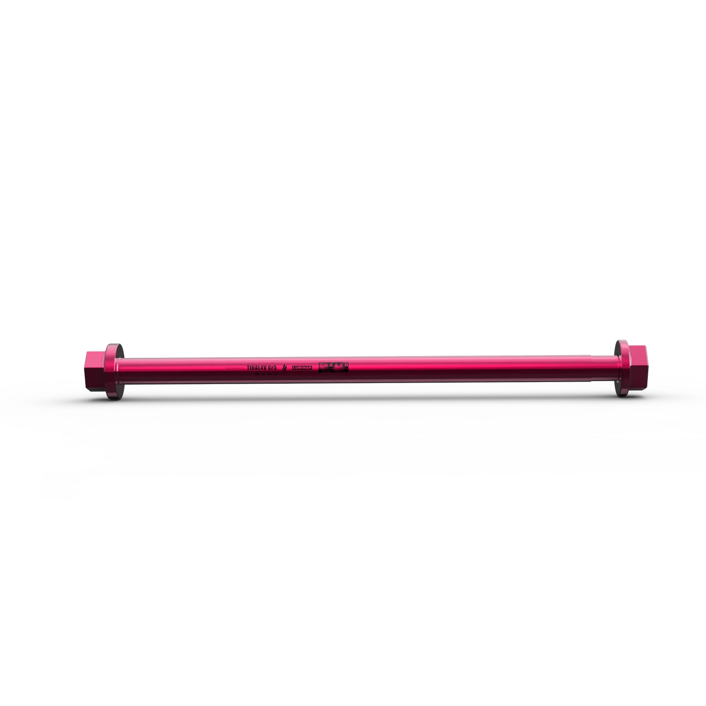 IZI Brothers Swingarm Axle for Sur-Ron Light Bee - side view - pink color