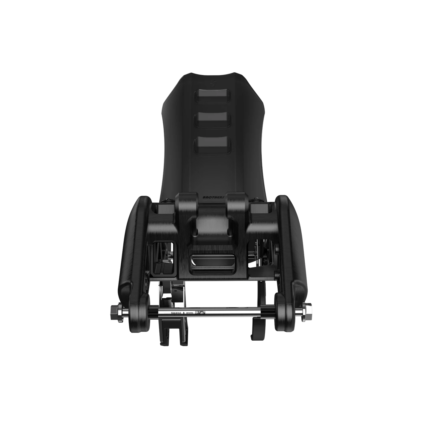 IZI Brothers complete Phase One kit for Sur-Ron Light Bee swingarm - black rear view