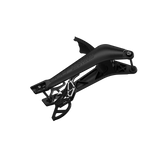 IZI Brothers complete Phase One kit for Sur-Ron Light Bee swingarm - black bottom view angled